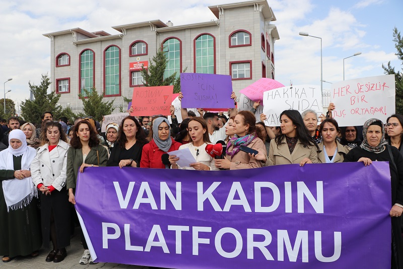 Rojin için basın açıklaması yapıldı