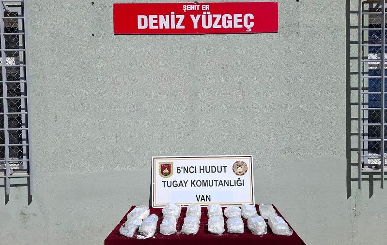 18 kilo 544 gram uyuşturucu ele geçirildi