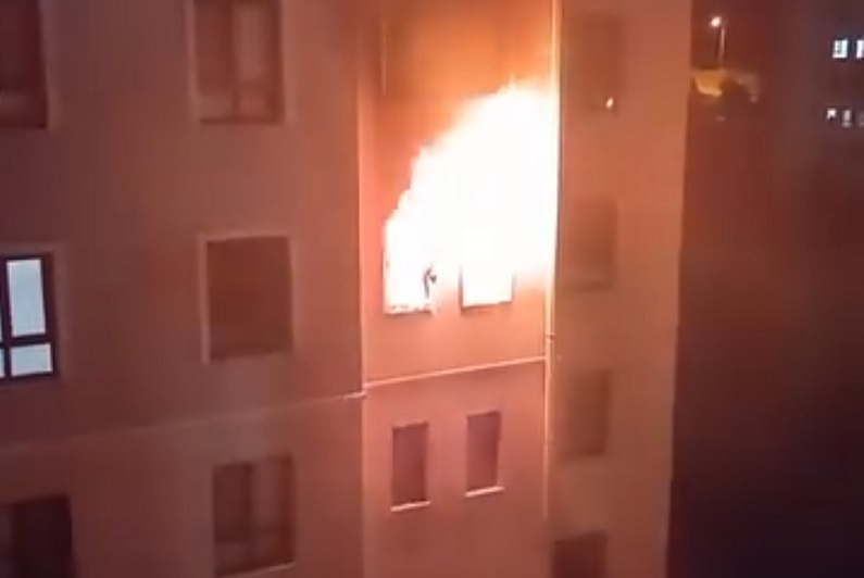 Apartman dairesinde yangın: 1 ölü