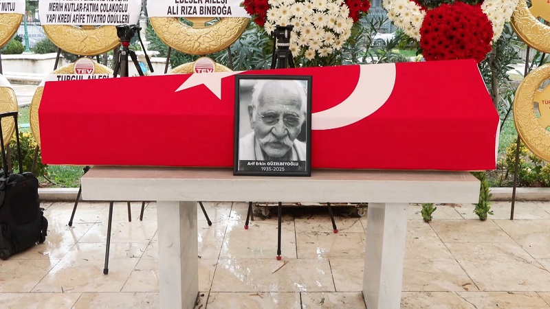 Arif Erkin Güzelbeyoğlu son yolculuğuna uğurlandı