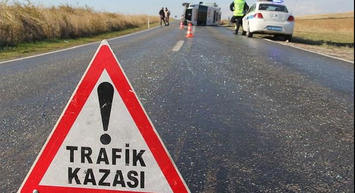 Öğrenci servisi kaza yaptı 9 öğrenci hafif yaralı