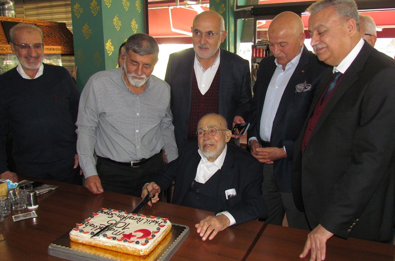 Hayırsever H. İbrahim Sayar 106 yaşında