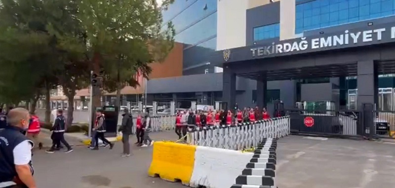 Tekirdağ merkezli göçmen kaçakçılığı operasyonu