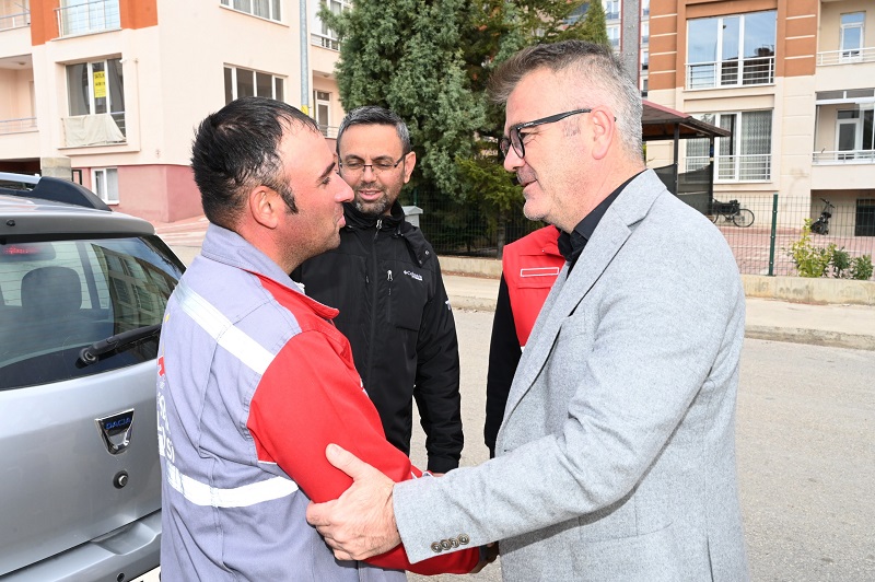 Belediyeye çalışanından örnek davranış