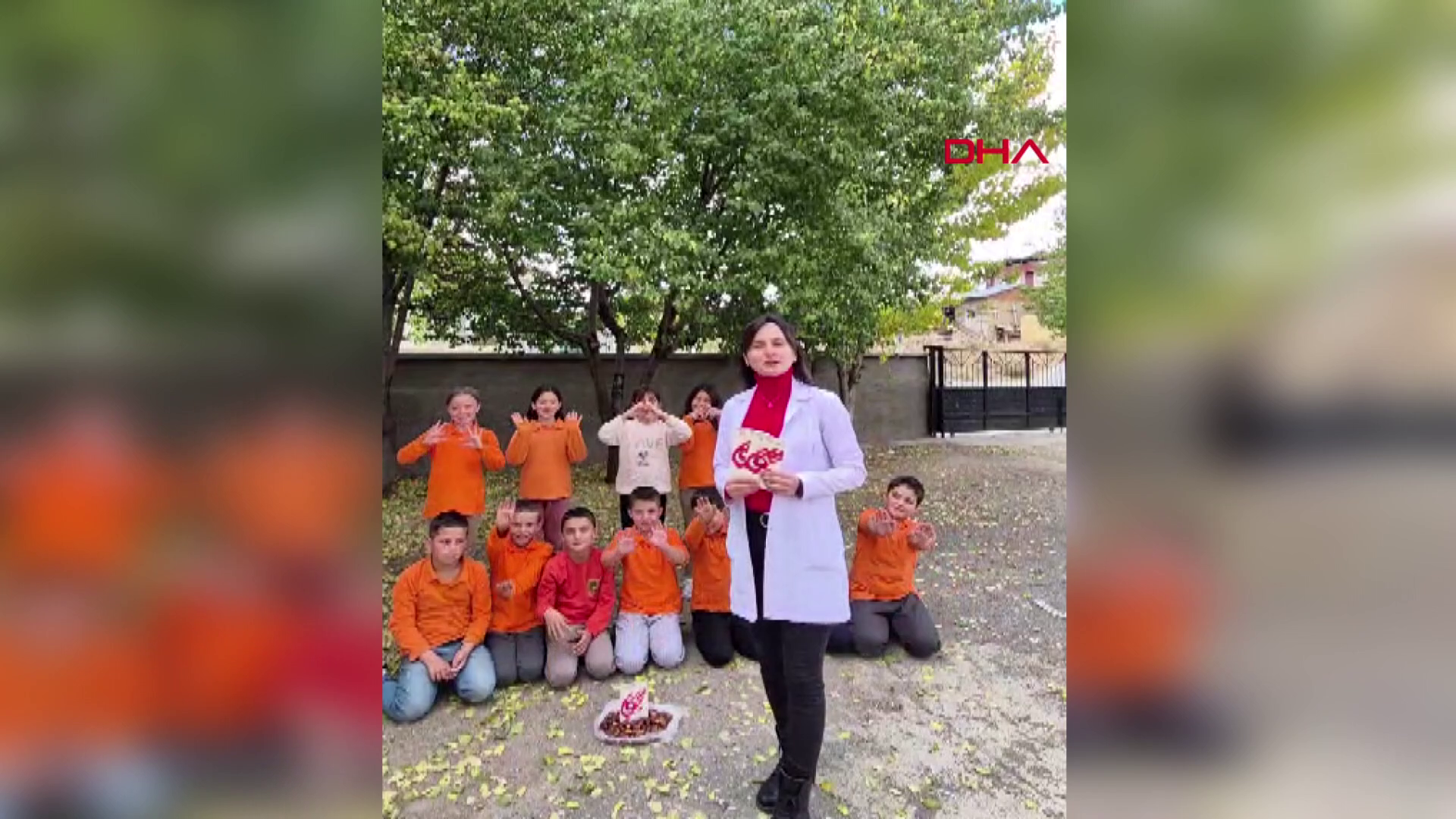 Konyalı öğrencilerin 29 Ekim hediyesi