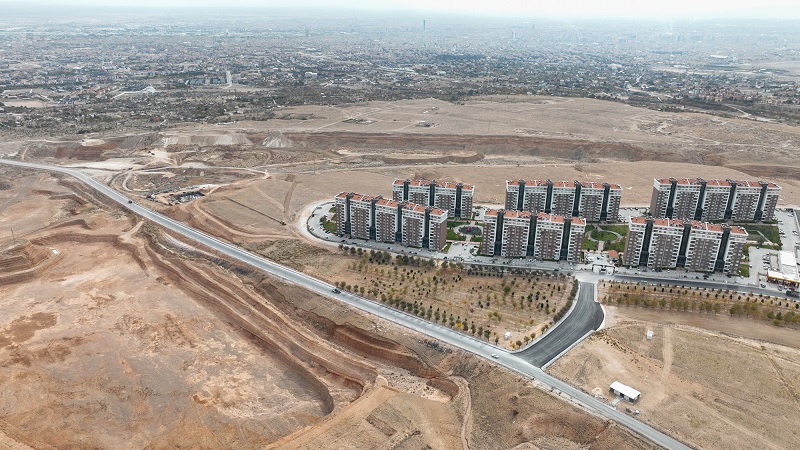 Selçuklu'da asfalt çalışmaları