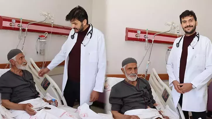 Kalp zarından 1 litre sıvı boşaltıldı