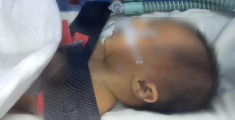 Hastanede düşürüldüğü iddia edilen bebek hayatını kaybetti