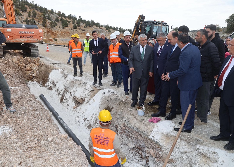 38 mahallenin su sorunu bu projeyle çözülecek