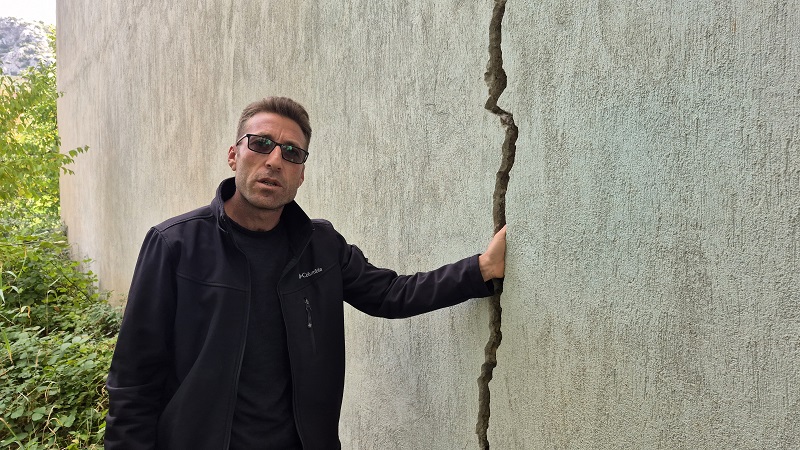 Eğirdir'de endişe veren görüntüler