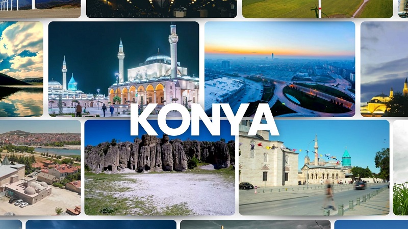 Öğrenciler Konya'nın ilçelerini tanıyor