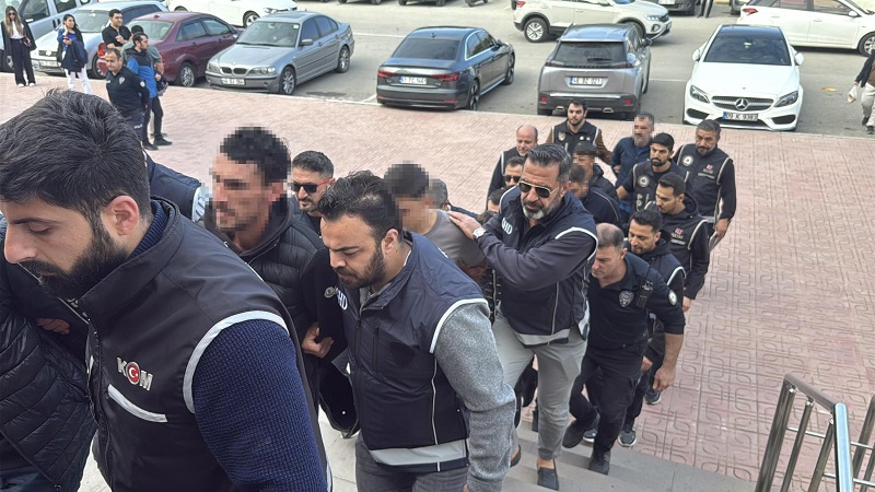 7 ilde silahlı suç örgütüne operasyon