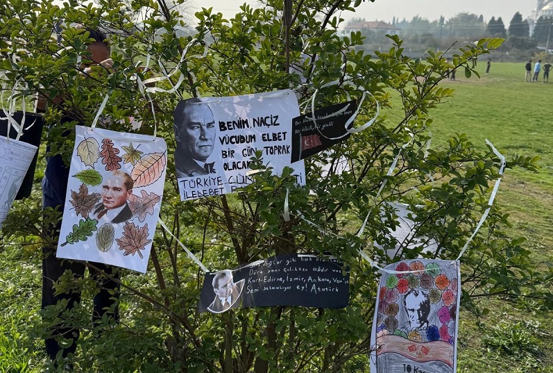 Okullarda fidanlar toprakla buluştu