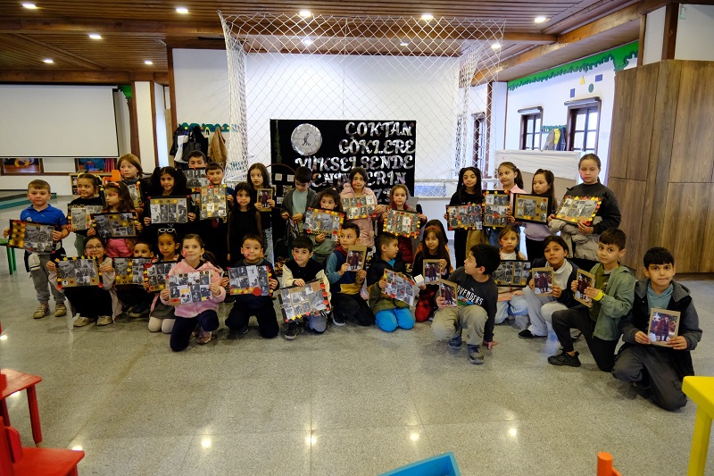 Minik kalplerle 10 Kasım ruhu yaşatıldı