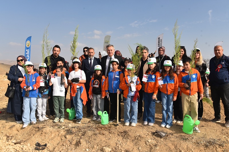 Konya'da Milli Ağaçlandırma Günü etkinliği