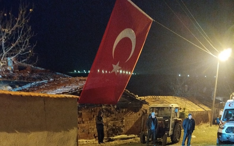 Şehit astsubayın Çorum’daki babaevinde yas