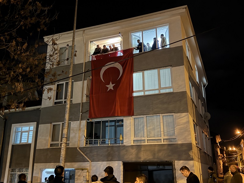 Üsteğmen Emre Mercan'ın şehadet haberi ulaştı