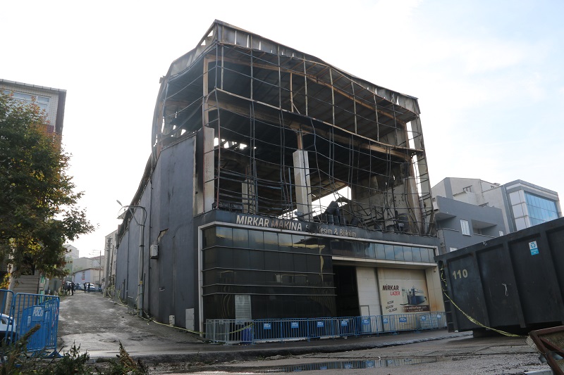 Yangının çıkış nedeni raporlandı