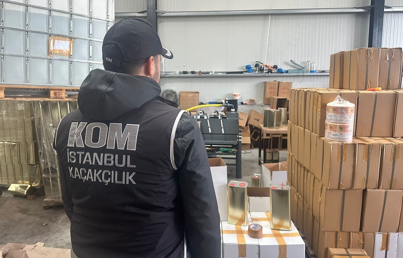 İstanbul'da kaçak alkol operasyonu