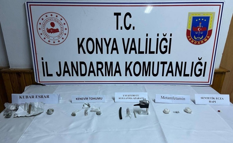 Jandarma'dan uyuşturucu operasyonu
