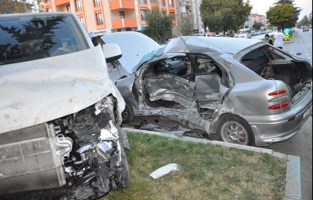Akşehir'de trafik kazası: 1 yaralı