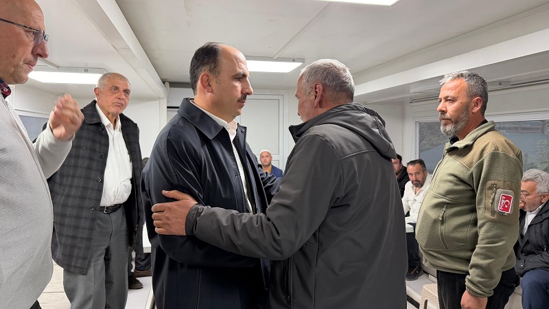 Altay şehit ailesini ziyaret etti