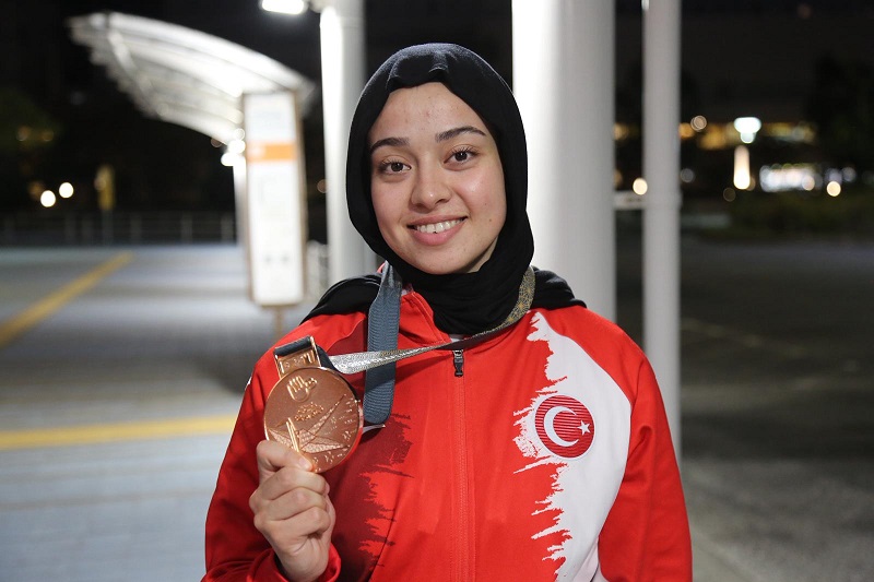 Esma Gökülü bronz madalya kazandı