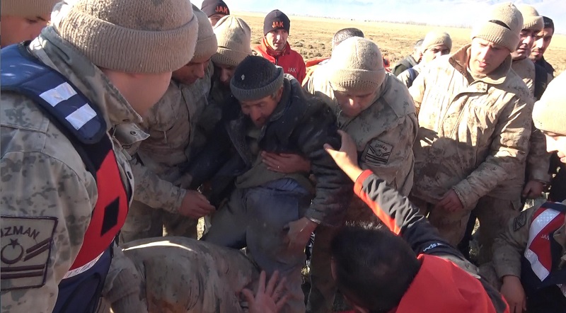 Erzurum'da kaybolan çoban sazlıkta bulundu