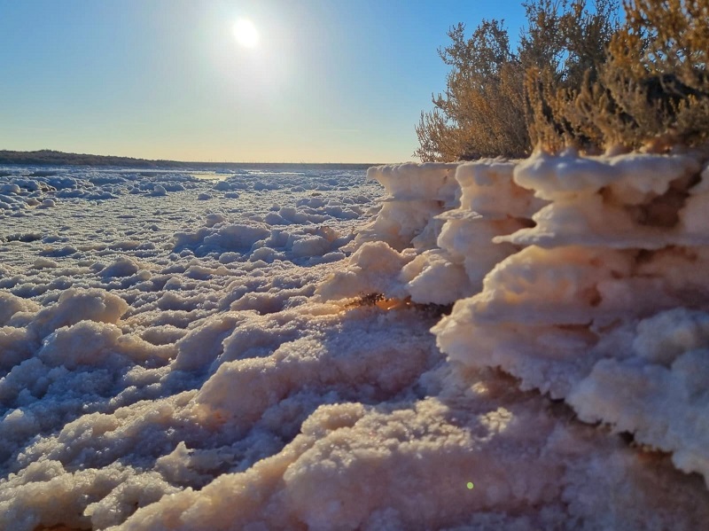 Sular çekilince ortaya çıktı