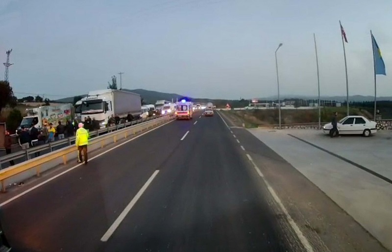 Manisa'da zincirleme kaza