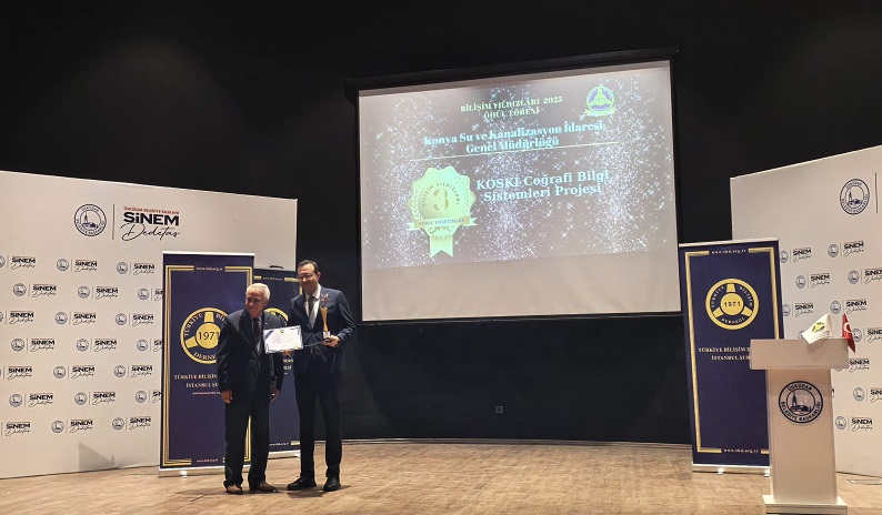 KOSKİ'nin yerli ve milli projesi ödül aldı