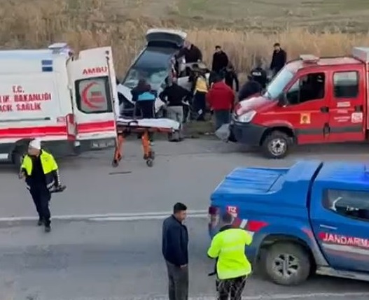 Polatlı'da feci kaza: 1 ölü 5 yaralı