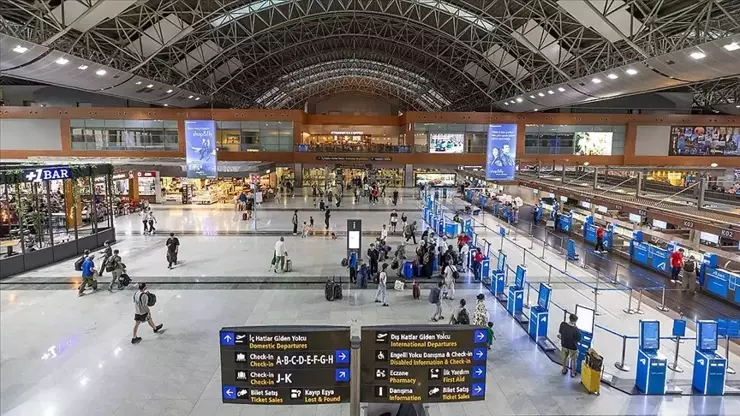 Havalimanlarında yolcu sayısı yüzde 6,7 arttı