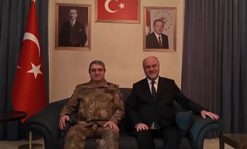 Orgeneral Bayraktaroğlu Suriye’ye resmi ziyarette bulundu