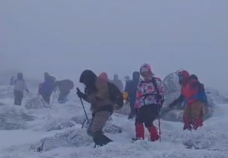 Köroğlu Dağı’nda zorlu yürüyüş