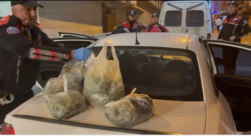 Ankara'da 4 kilo esrar ele geçirildi