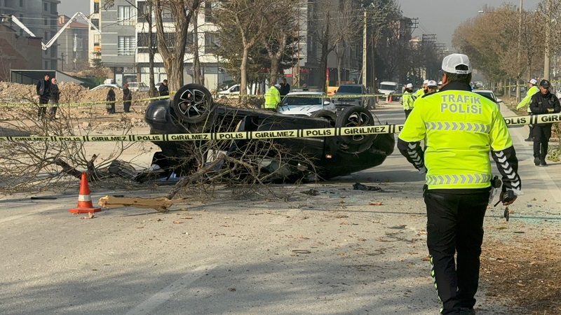 Konya'da feci kaza