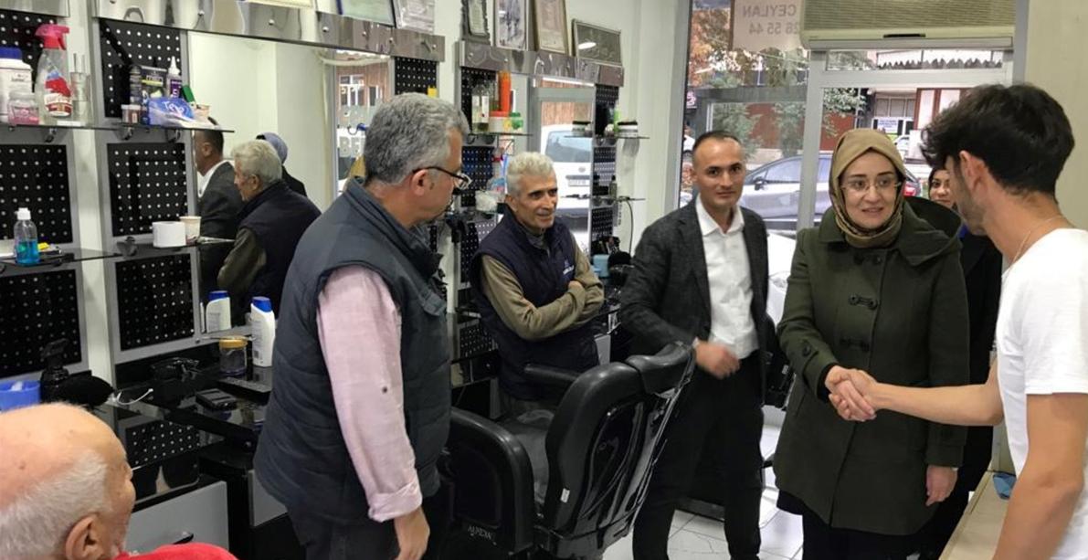 AK Parti Konya Milletvekili Gülay Samancı Beyşehir'de