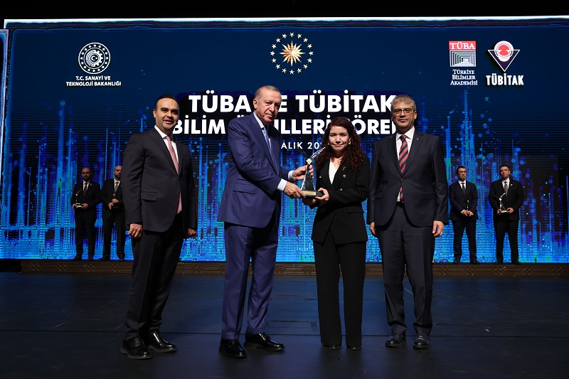 NEÜ'lü öğretim üyesine TÜBİTAK Teşvik Ödülü