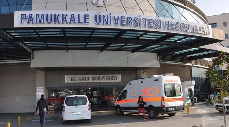 'Merdivenden düştü' denilerek hastaneye getirildi