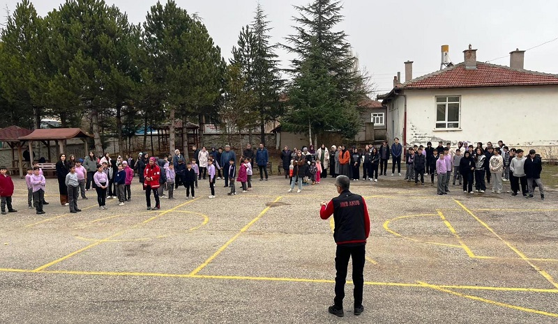 Okullarda afete hazırlık farkındalığı
