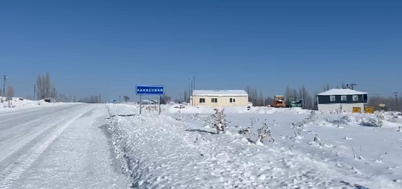 Bu ilçe eksi 30 dereceyi gördü