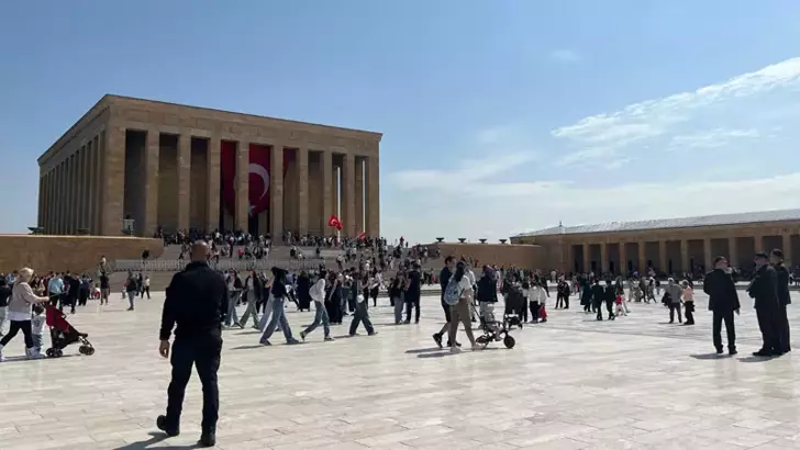 Anıtkabir 8 milyondan fazla ziyaretçi ağırladı