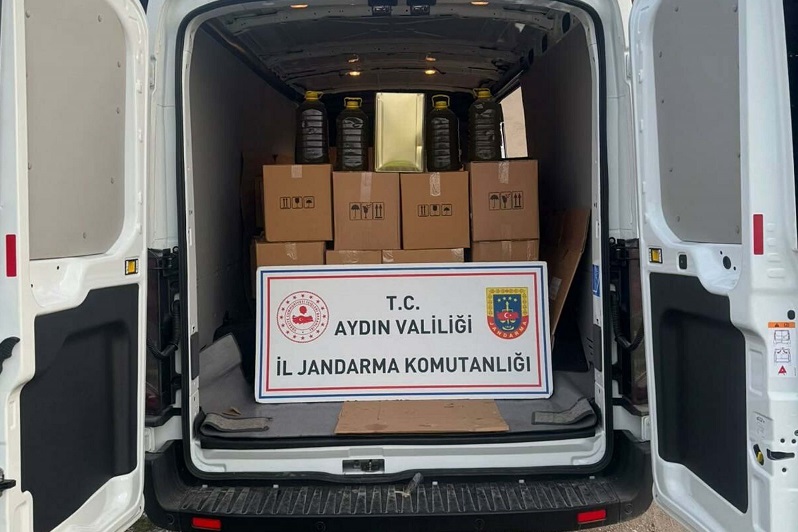 1,6 ton sahte zeytinyağı ele geçirildi