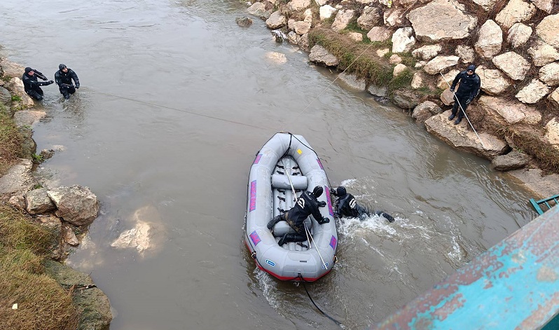 Kazada kaybolan sürücü Suriye’de de aranacak