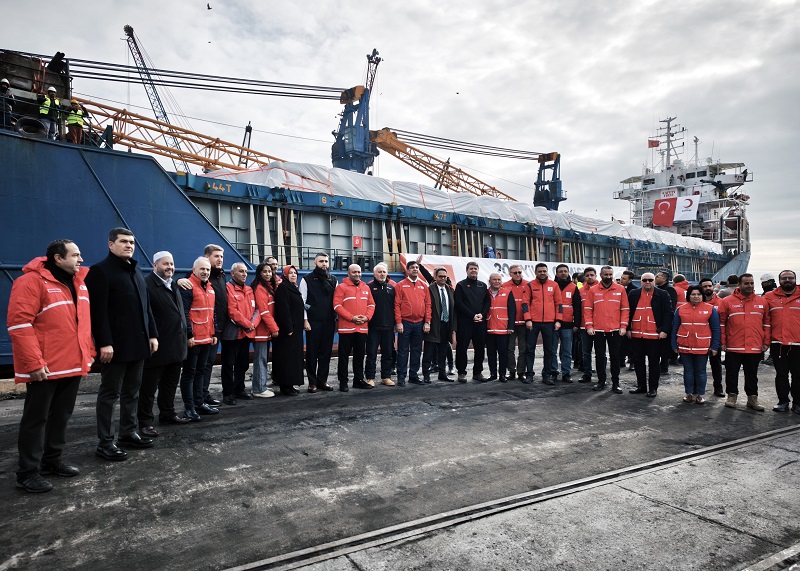 20’nci ‘İyilik Gemisi’ yola çıktı