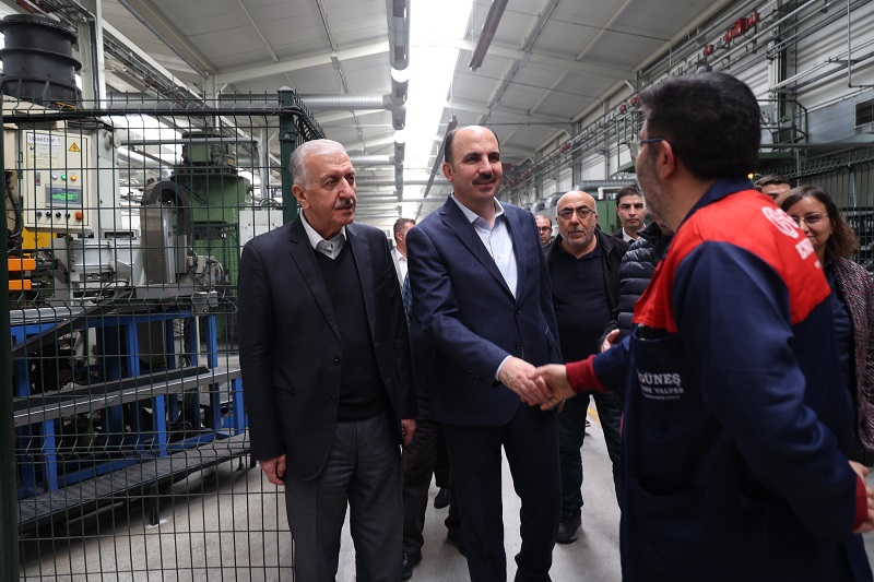 Başkan Altay OSB'yi ziyaret etti