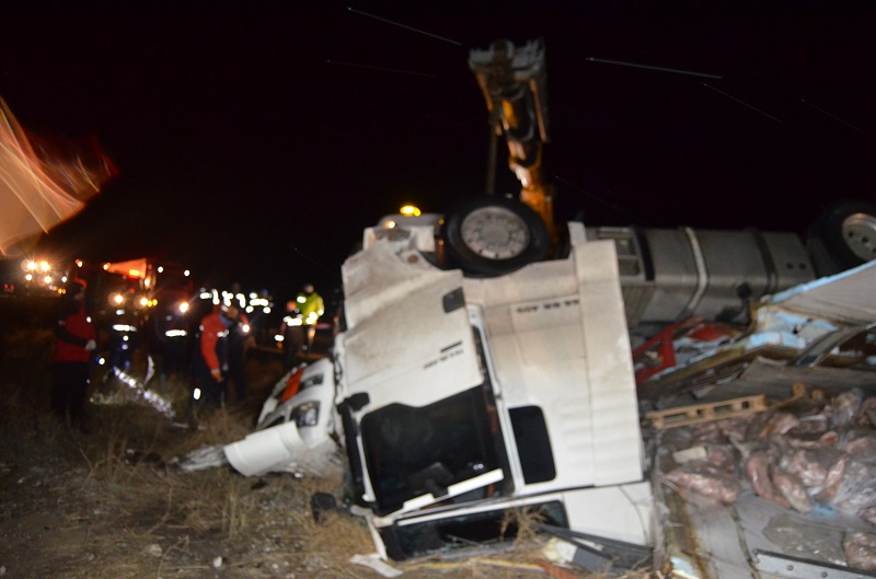 Aksaray-Konya yolunda kaza