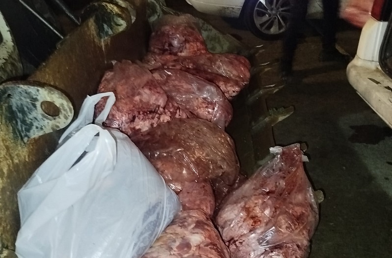 450 kilo bozuk et ele geçirildi