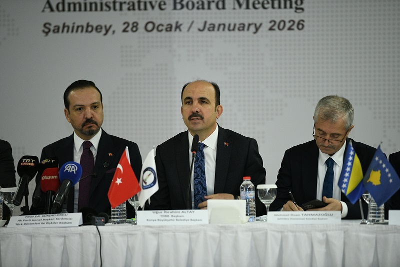 Türk Dünyası Belediyeler Birliği toplandı